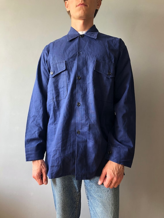 French Work Jacket / Bleu de travail / French Wor… - image 1