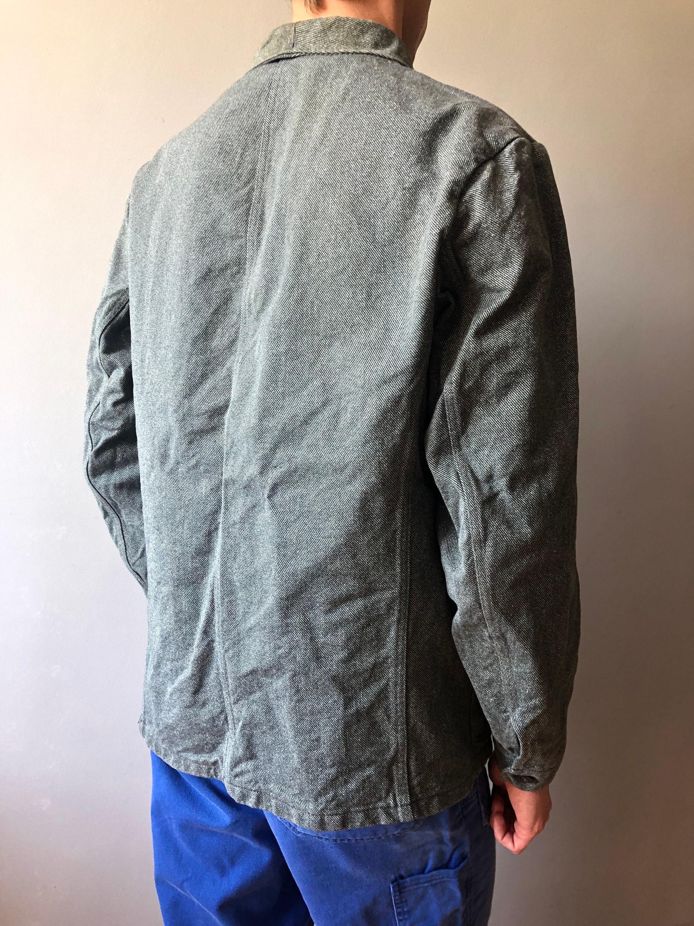 French Work Jacket / Bleu De Travail / French Workwear / French Chore ...