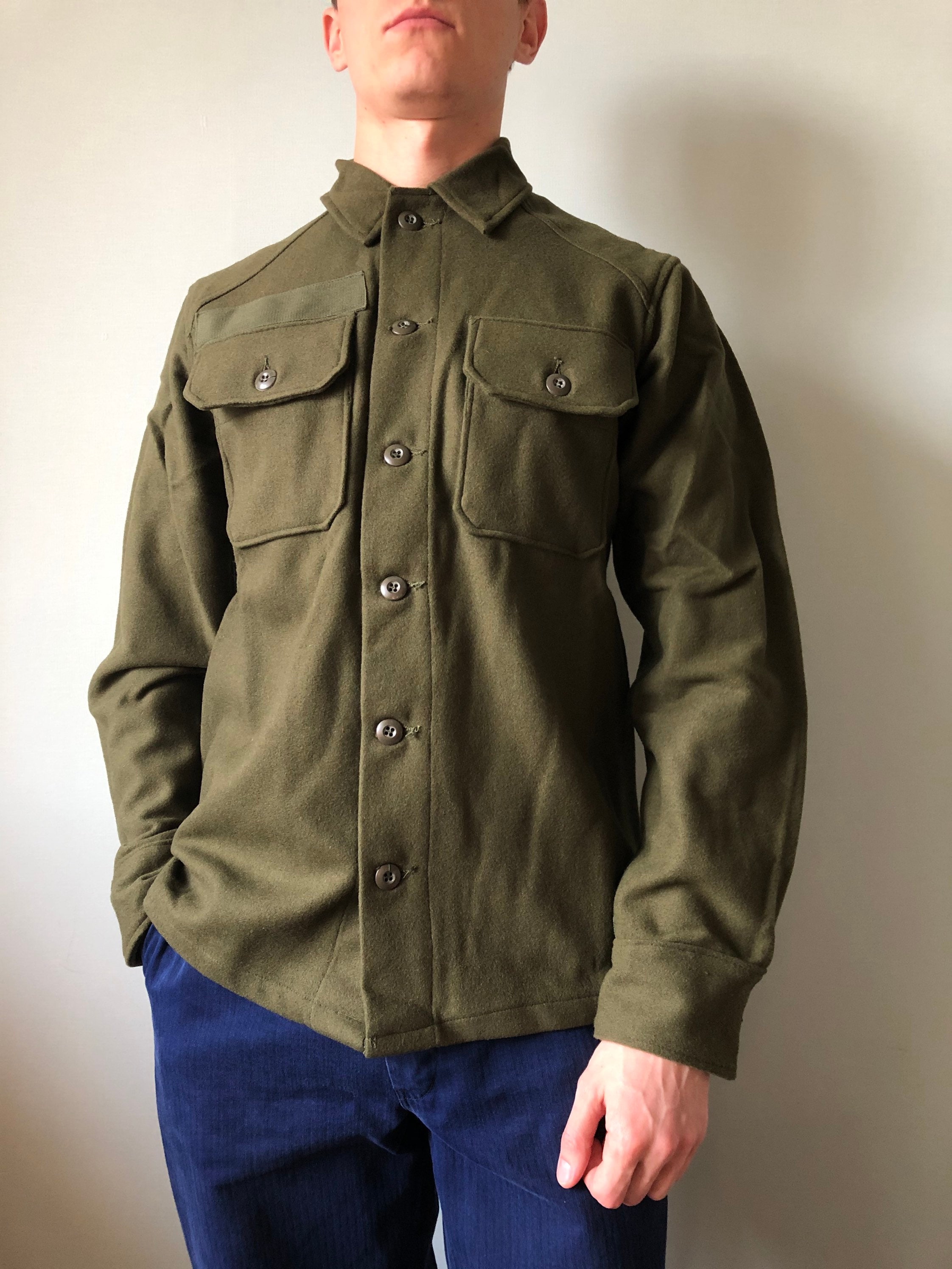 US Army Wool Shirt / OG107 / Vietnam War Era / Army Wool Shirt Etsy UK