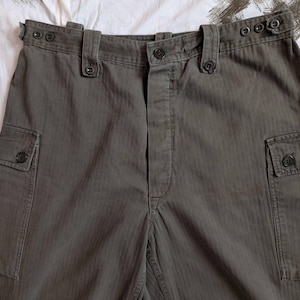 Dutch Army Trousers / Dutch Combat Pants / Cargo Pants / Workwear Pants