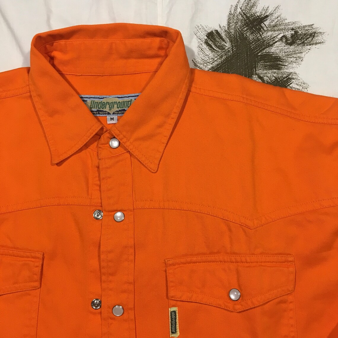 Vintage / Size M / Workwear / Work Shirt / 1990s / - Etsy
