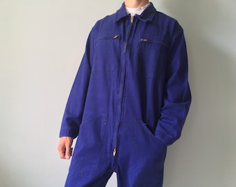 Workwear Pants / Work Coveralls / French Chore Pants / French Workwear / Size M-L