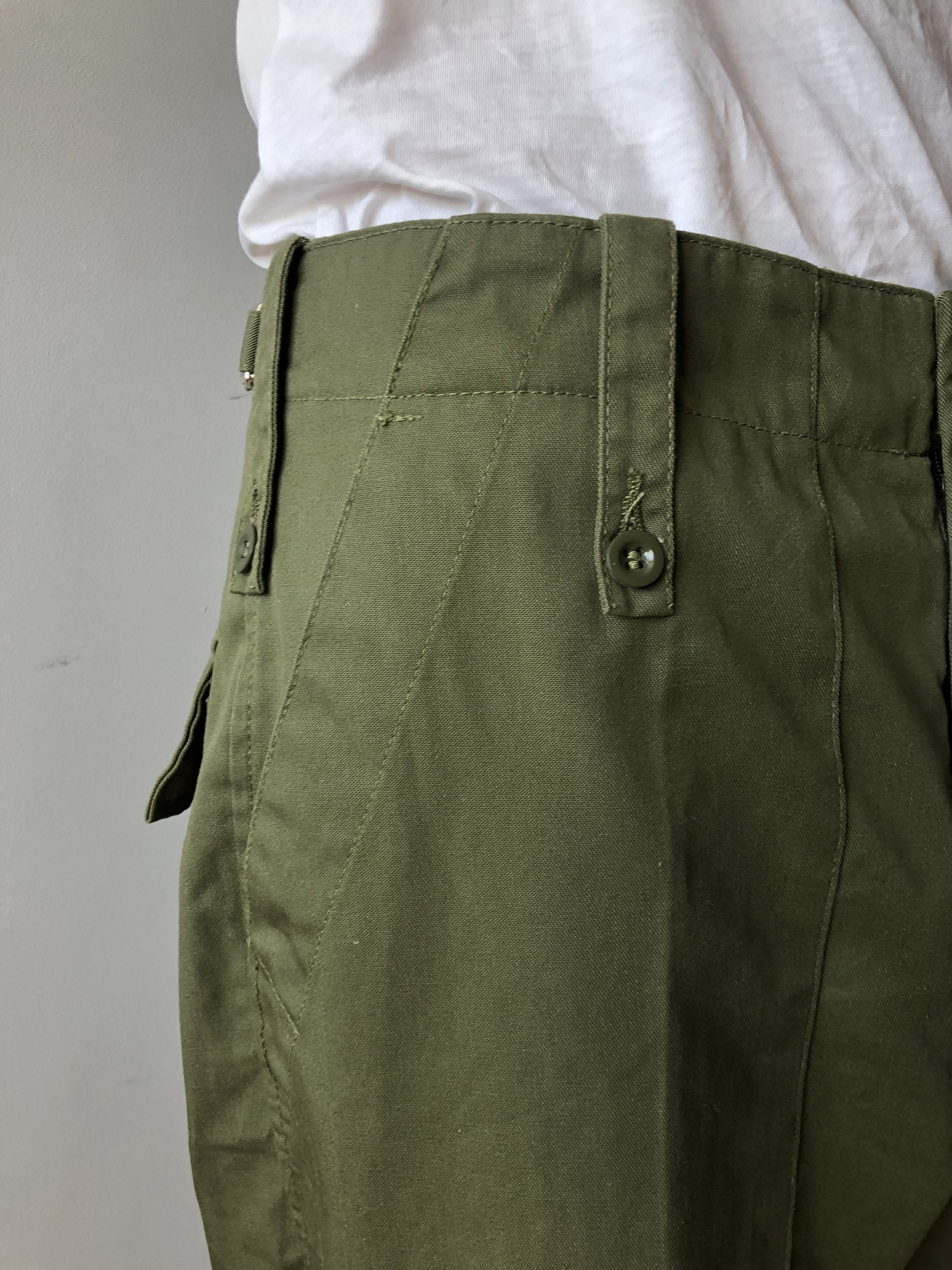 パンツ British Army Lightweight Fatigue Pants Original British Army Lightweight Trouser Vintage Surplus