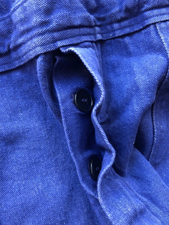 Workwear Pants / Work Overalls / French Chore Pants /… Gem