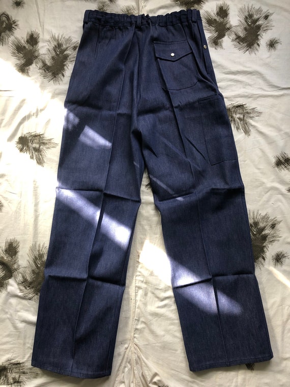 Workwear Pants / French Chore Pants / French Workwear / Bleu - Etsy