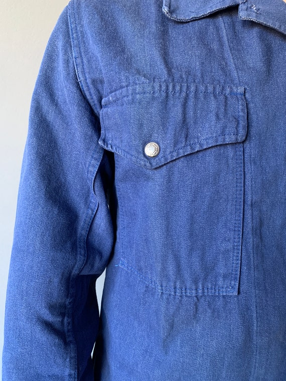 French Work Jacket / Bleu de travail / French Wor… - image 4