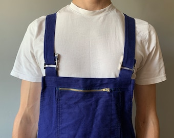 Workwear Hose / Arbeitslatzhose / French Chore Hose / Französische Arbeitskleidung / Größe M-L