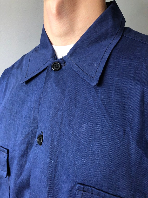 French Work Jacket / Bleu de travail / French Wor… - image 2