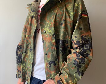 German Army Jacket / Army Waterproof / Army Rain Jacket