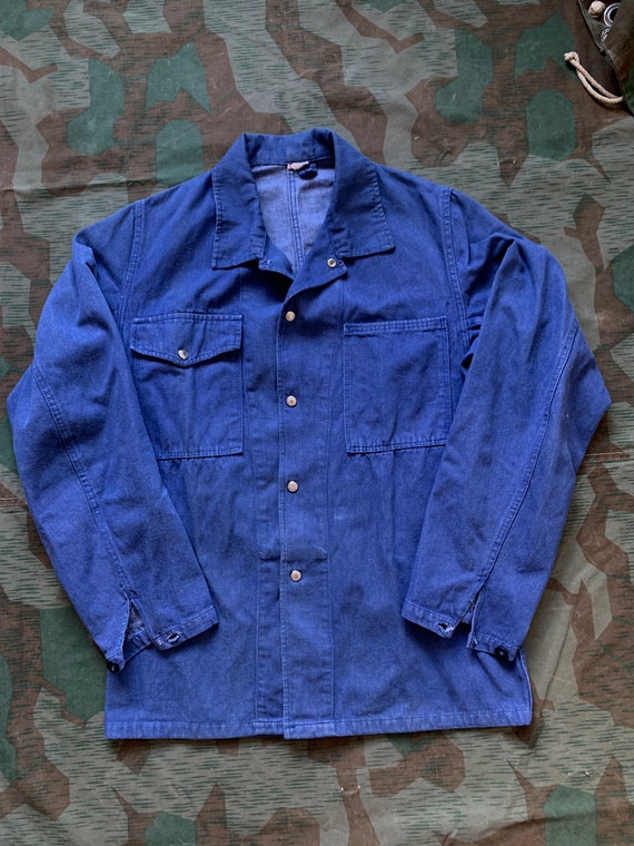 French Work Jacket / Bleu de travail / French Wor… - image 5