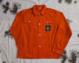 Jaqueta de trabalho francesa / Bleu de travail / Roupa de trabalho francesa / Casaco francês para tarefas domésticas / Tamanho P