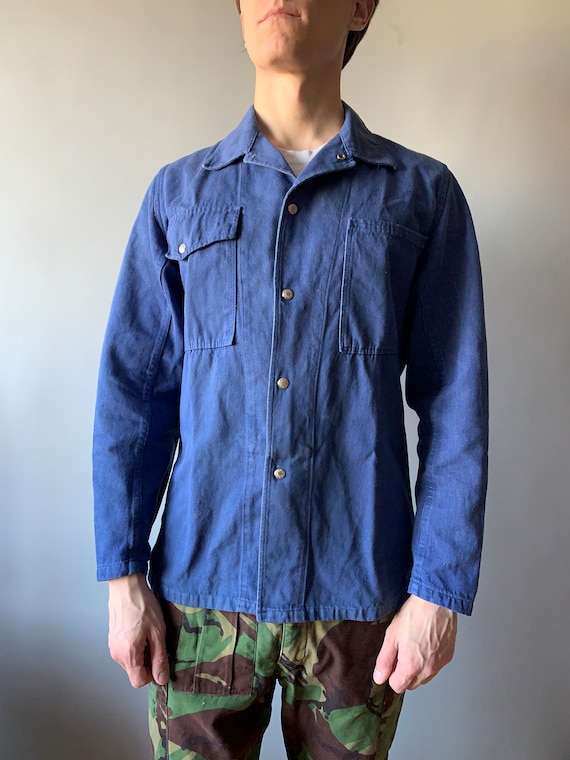 French Work Jacket / Bleu de travail / French Wor… - image 3