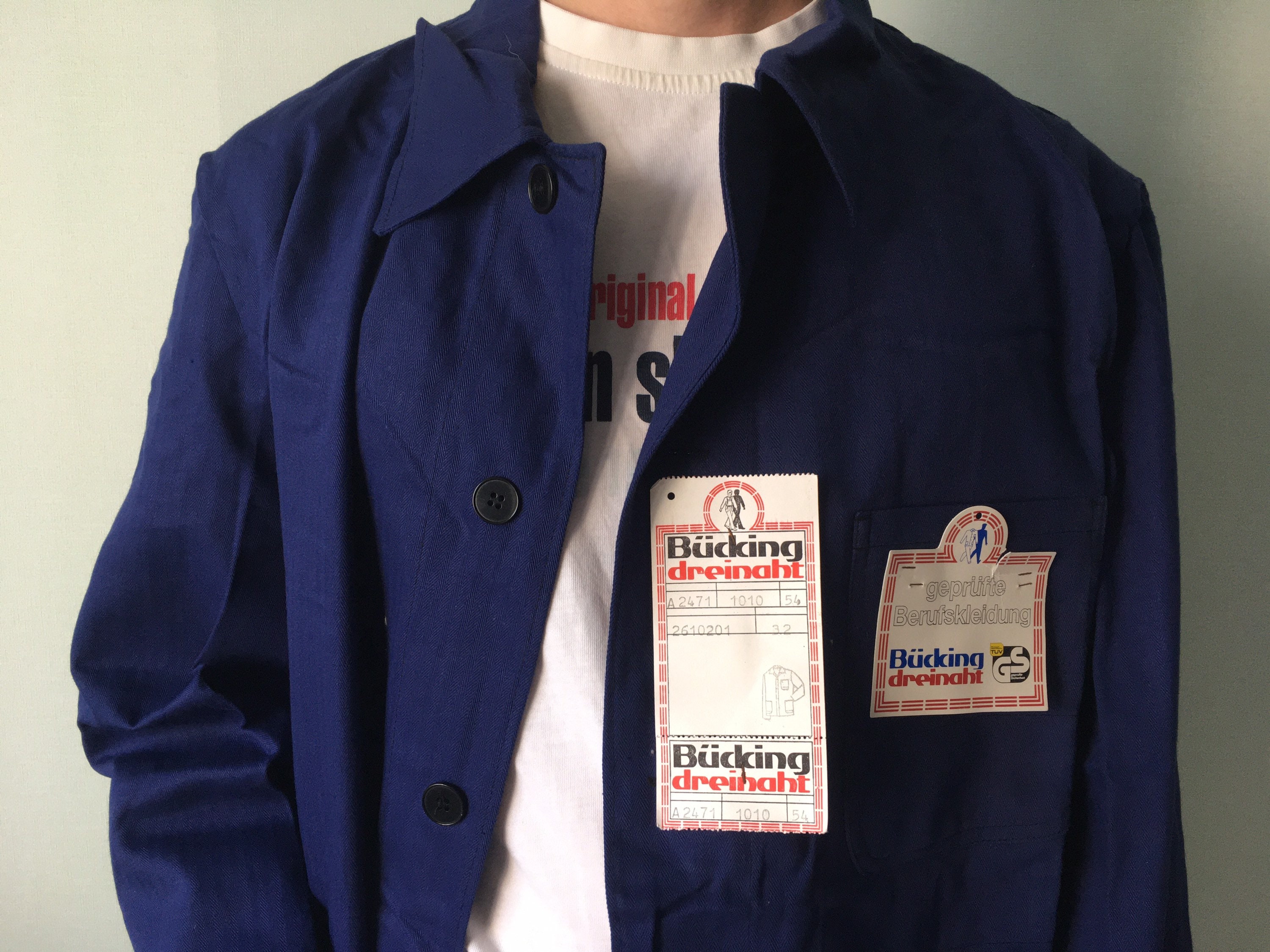 Deadstock Chore Jacket / Size-l / Vintage Work Jacket