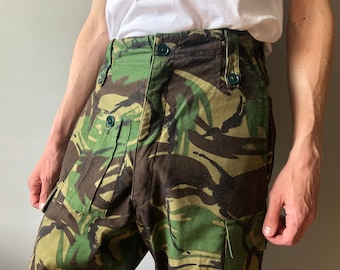British Army Trousers / British Combat Pants / DPM Trousers / British Tropical / DPM Camo