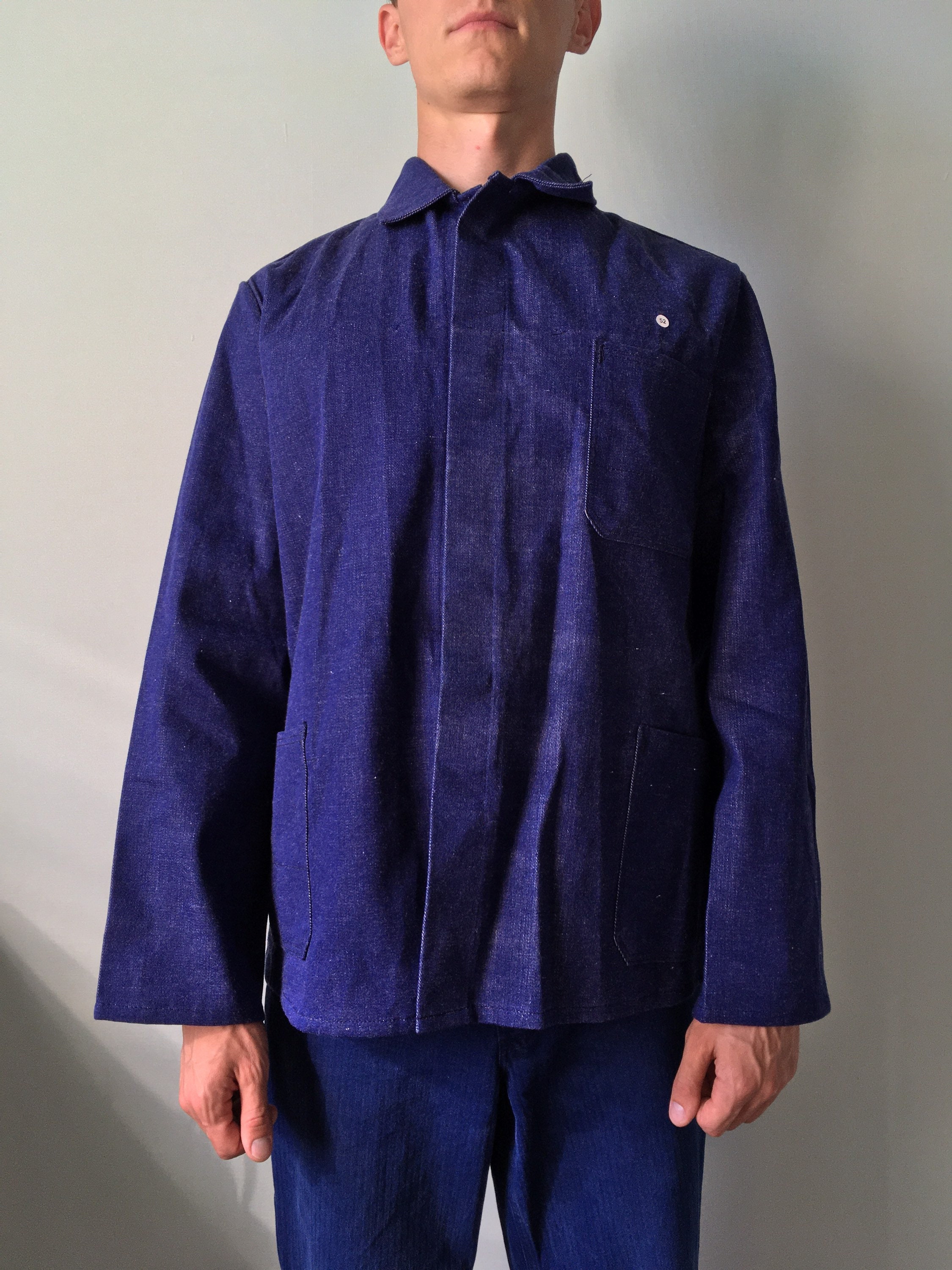 French Work Jacket / Bleu De Travail / French Workwear