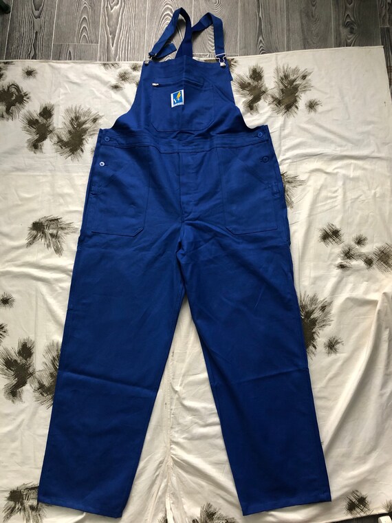 Workwear Pants / Work Overalls / French Chore Pants /… Gem