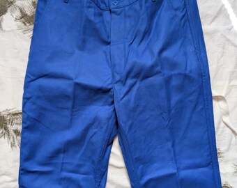 Pantaloni da lavoro / Pantaloni da lavoro francesi / Abbigliamento da lavoro francese / Bleu De Travail / Vita 44 cm