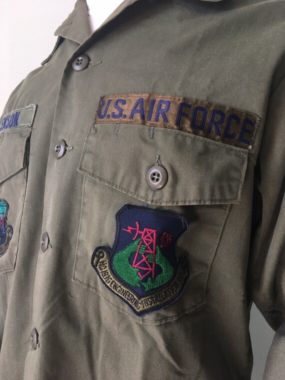 OG-107 / Vietnam War Era / Fatigue Shirt / OG107 / US Army OG-107 / Vietnam War Era / Fatigue Shirt / OG107 / US Army