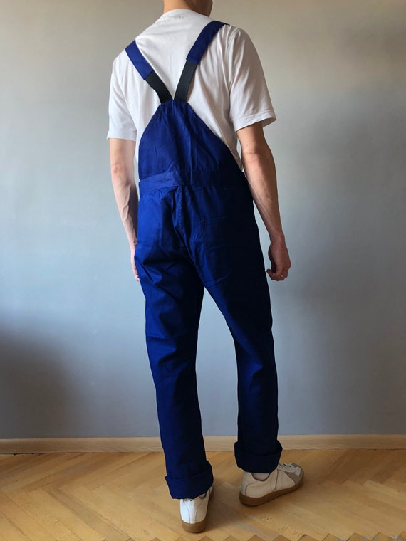 Workwear Pants / Work Overalls / French Chore Pan… - image 5