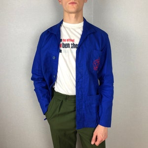French Work Jacket / Bleu de travail / French Workwear / French Chore Coat / Size S