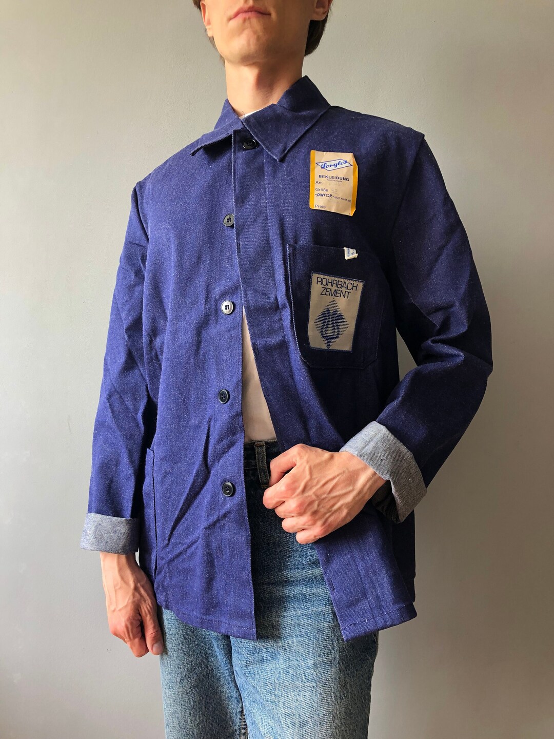 arts＆science french work jacket rennes — Arts & Science | French Work Jacket in Black