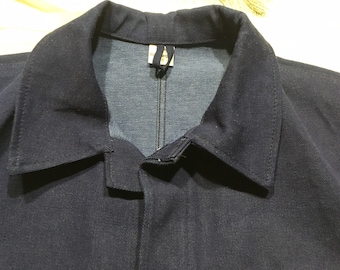French Work Jacket / Bleu de travail / French Workwear / French Chore Coat / German Work Jacket / Size L-XL