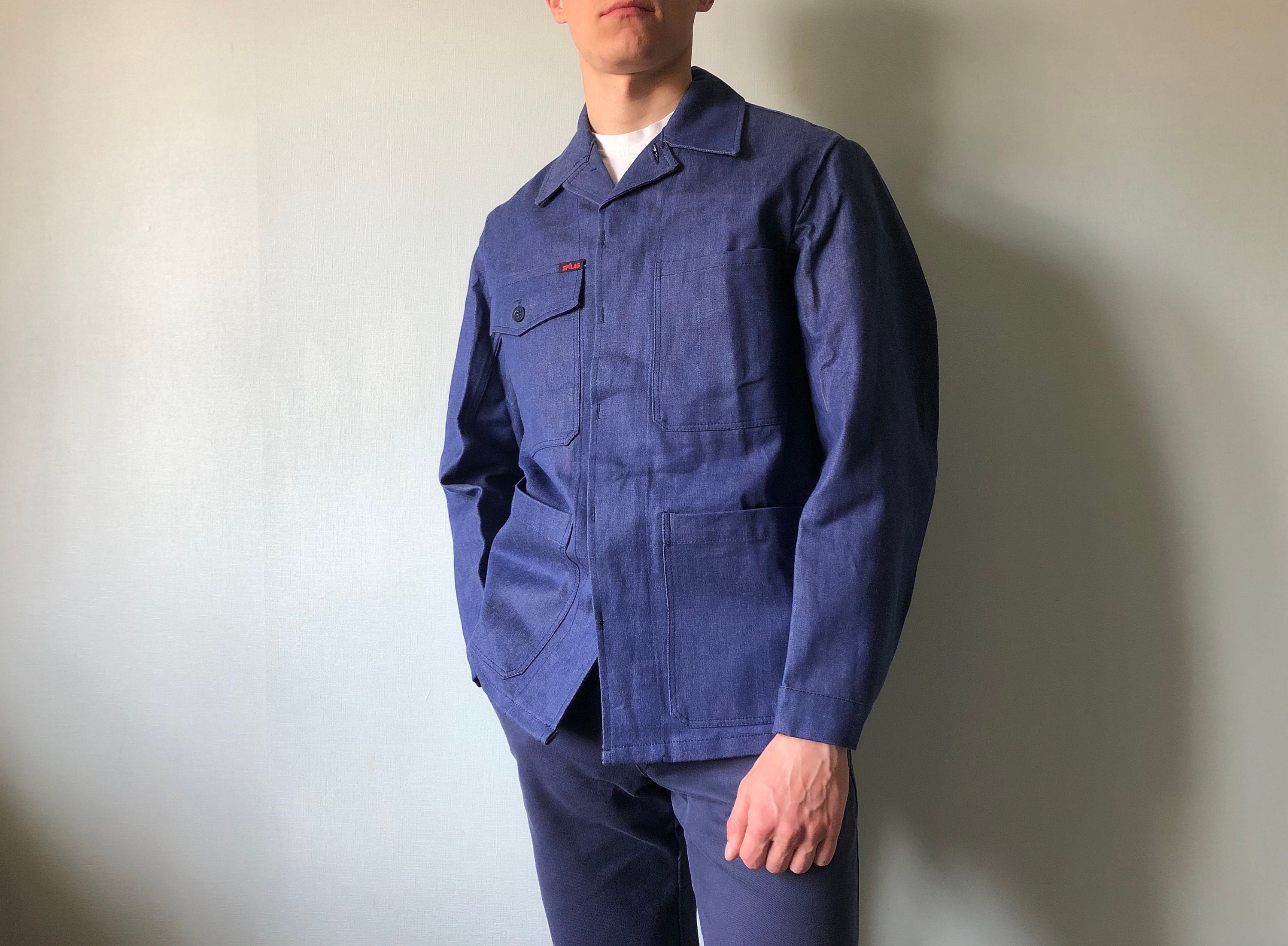 French Work Jacket / Bleu De Travail / French Workwear / French