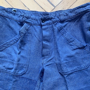 Workwear Pants / French Chore Pants / French Workwear / Bleu De Travail