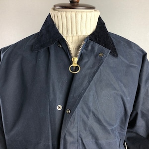Wax Jacket / British Country Jacket / Size L