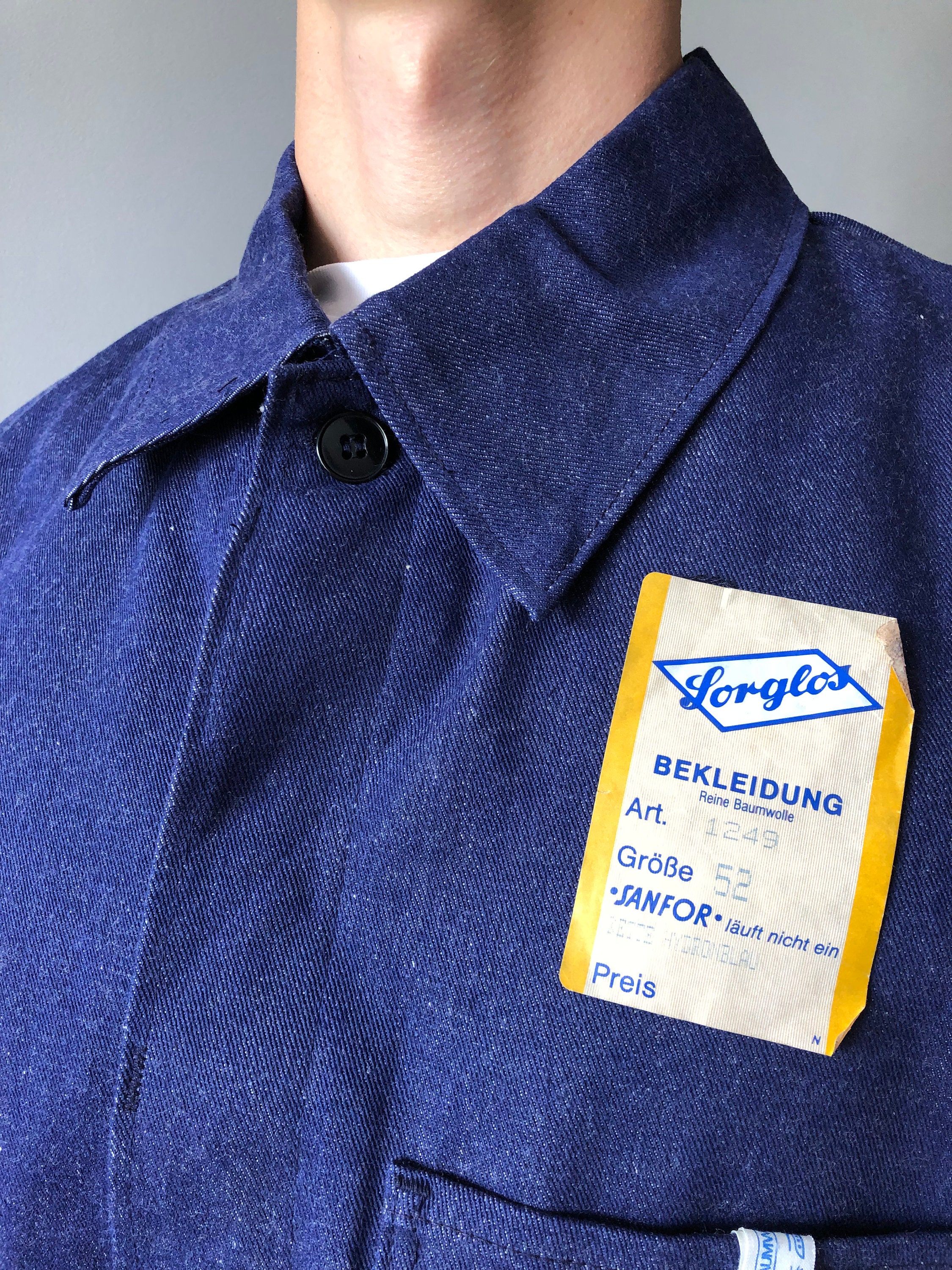 French Work Jacket / Bleu De Travail / French Workwear
