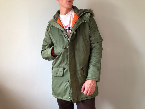 German Military Flying Parka / Size-S / Military S