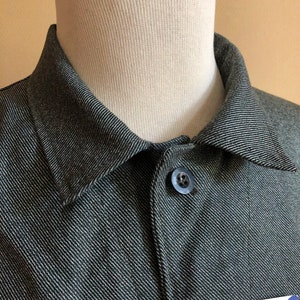French Work Jacket / Bleu de travail / French Workwear / French Chore Coat / Swiss Work Jacket / Size XL