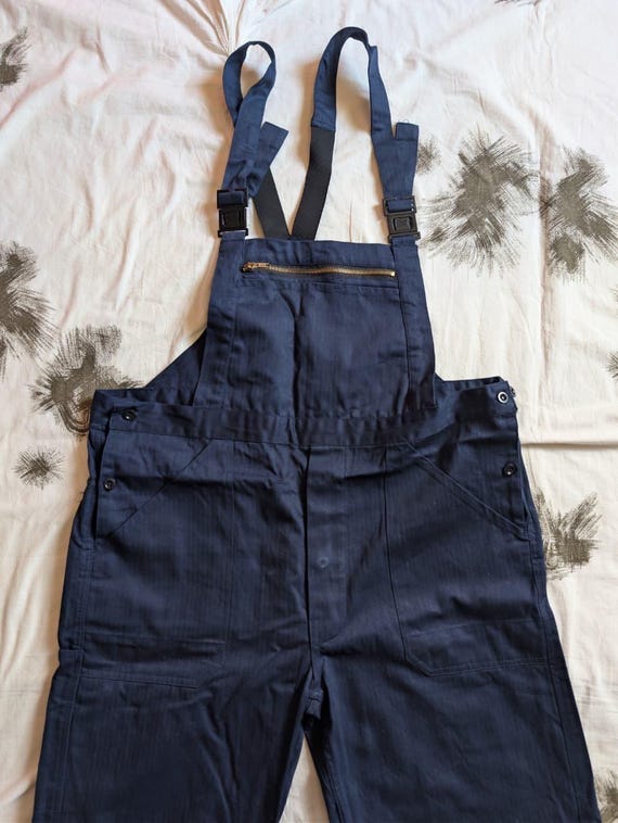 Workwear Pants / Work Overalls / French Chore Pants /… - Gem