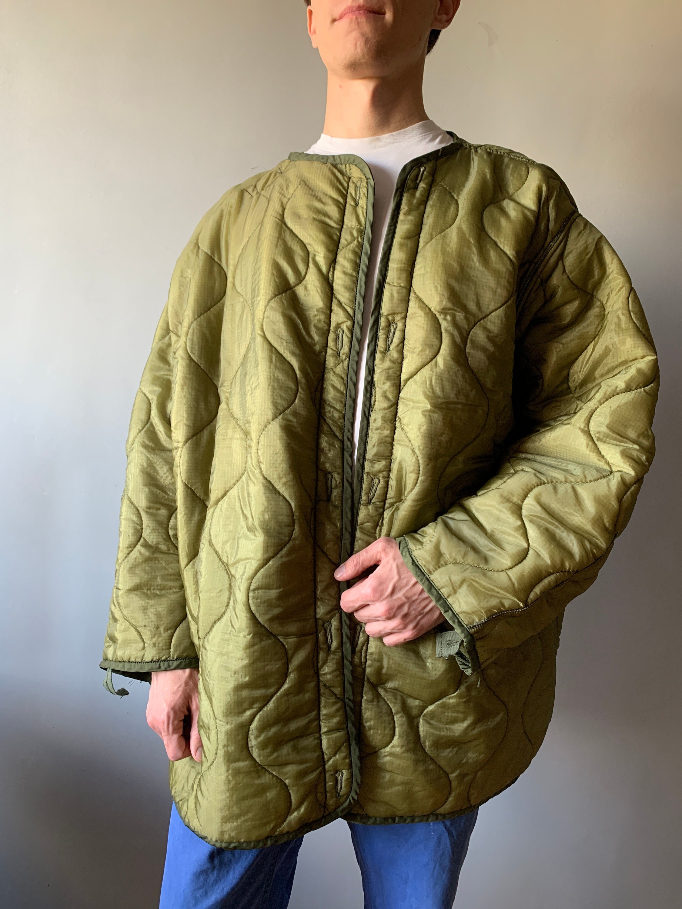 US Army Liner / M65 Field Jacket / OG107 / M65 Jacket / Size