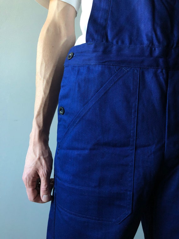 Workwear Pants / Work Overalls / French Chore Pan… - image 3