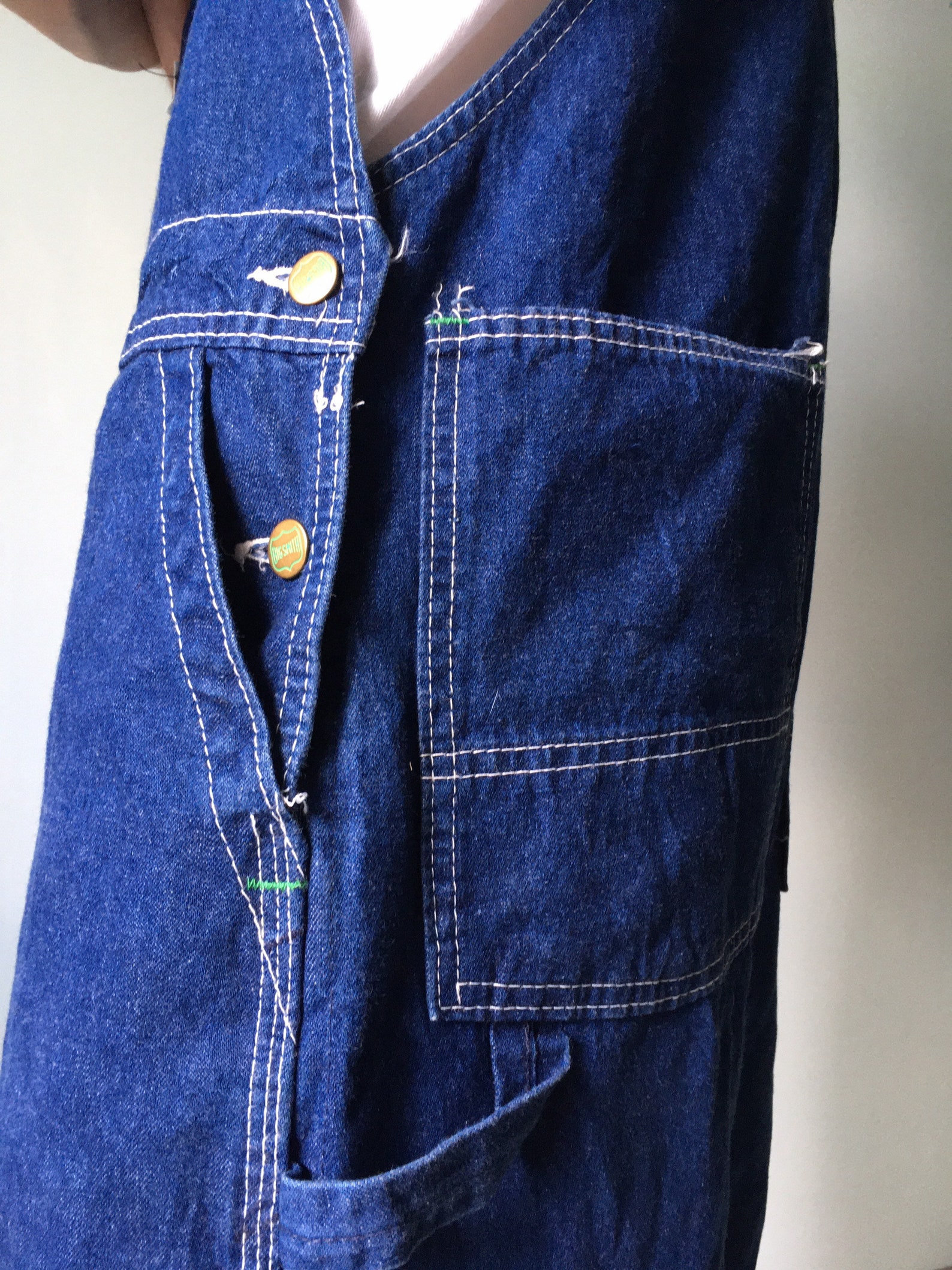 Vintage Overalls / Made in USA / Big Smith / Denim / Workwear Etsy