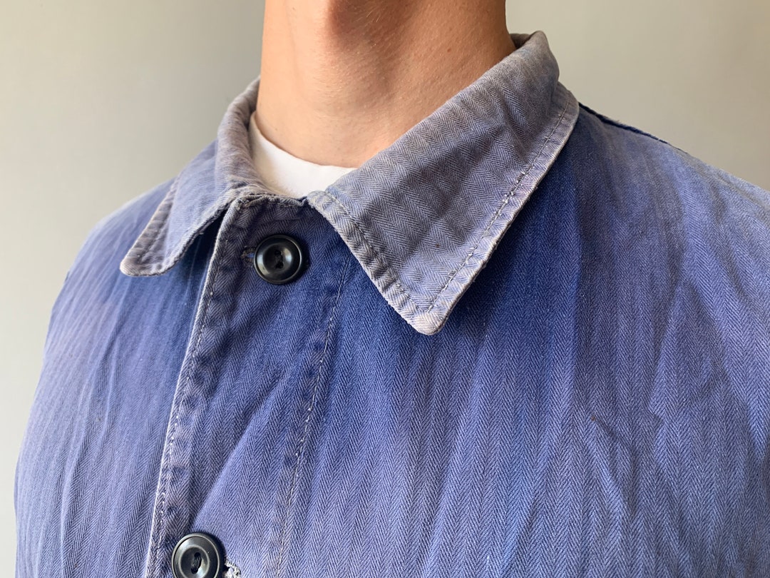 French Work Jacket / Bleu De Travail / French Workwear / French Chore ...