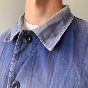 French Work Jacket / Bleu de travail / French Workwear / French Chore Coat / German Work Jacket / Size S-M