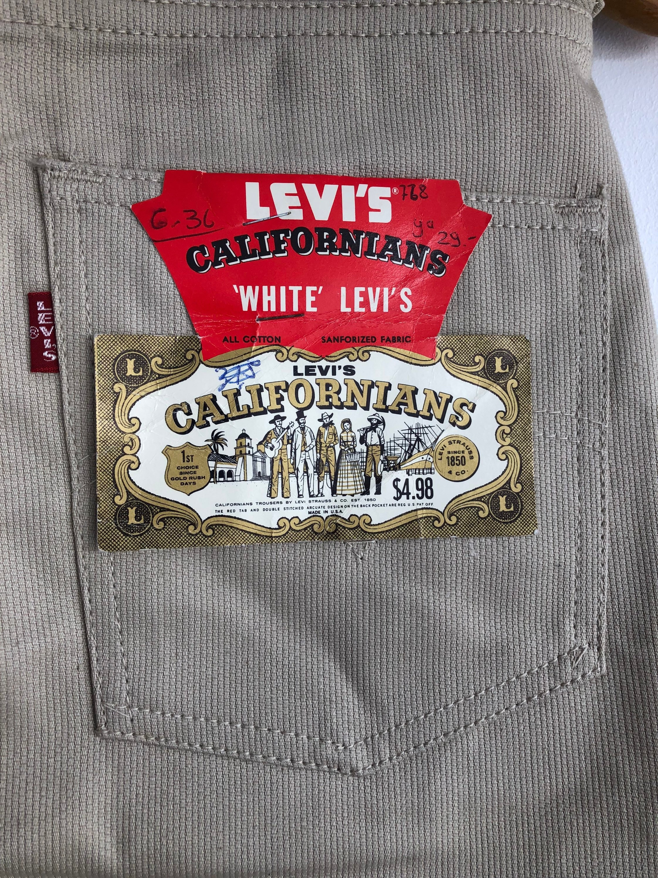 Levis California - Etsy