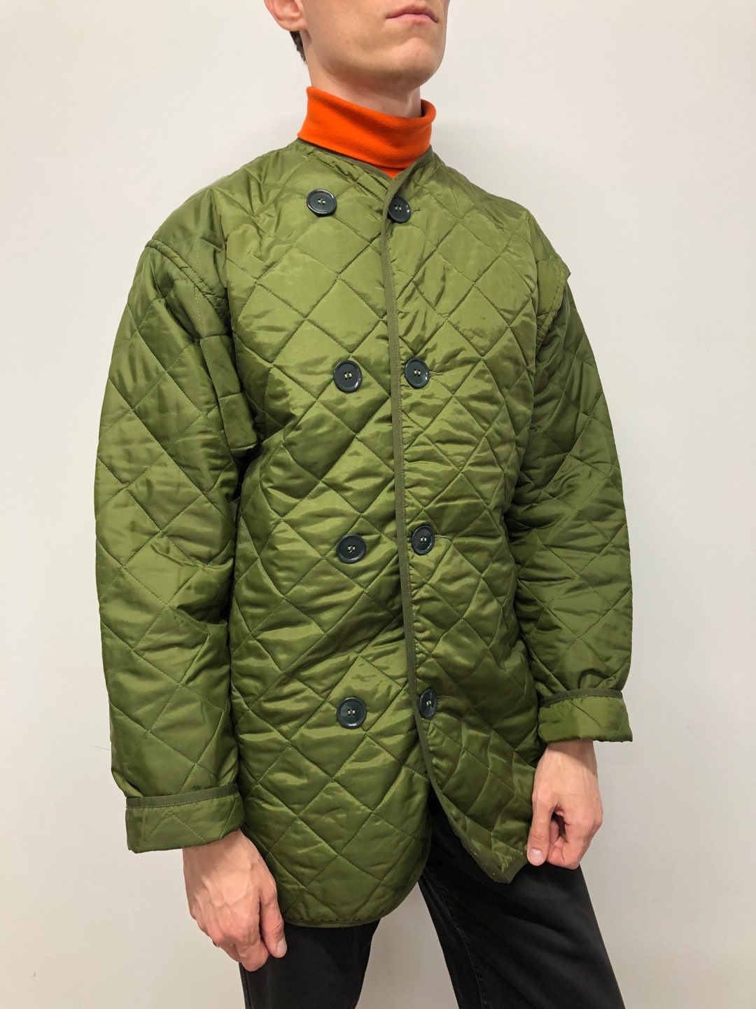 British Army Liner Jacket / British Army Quilted Liner / Quilted Jacket ...