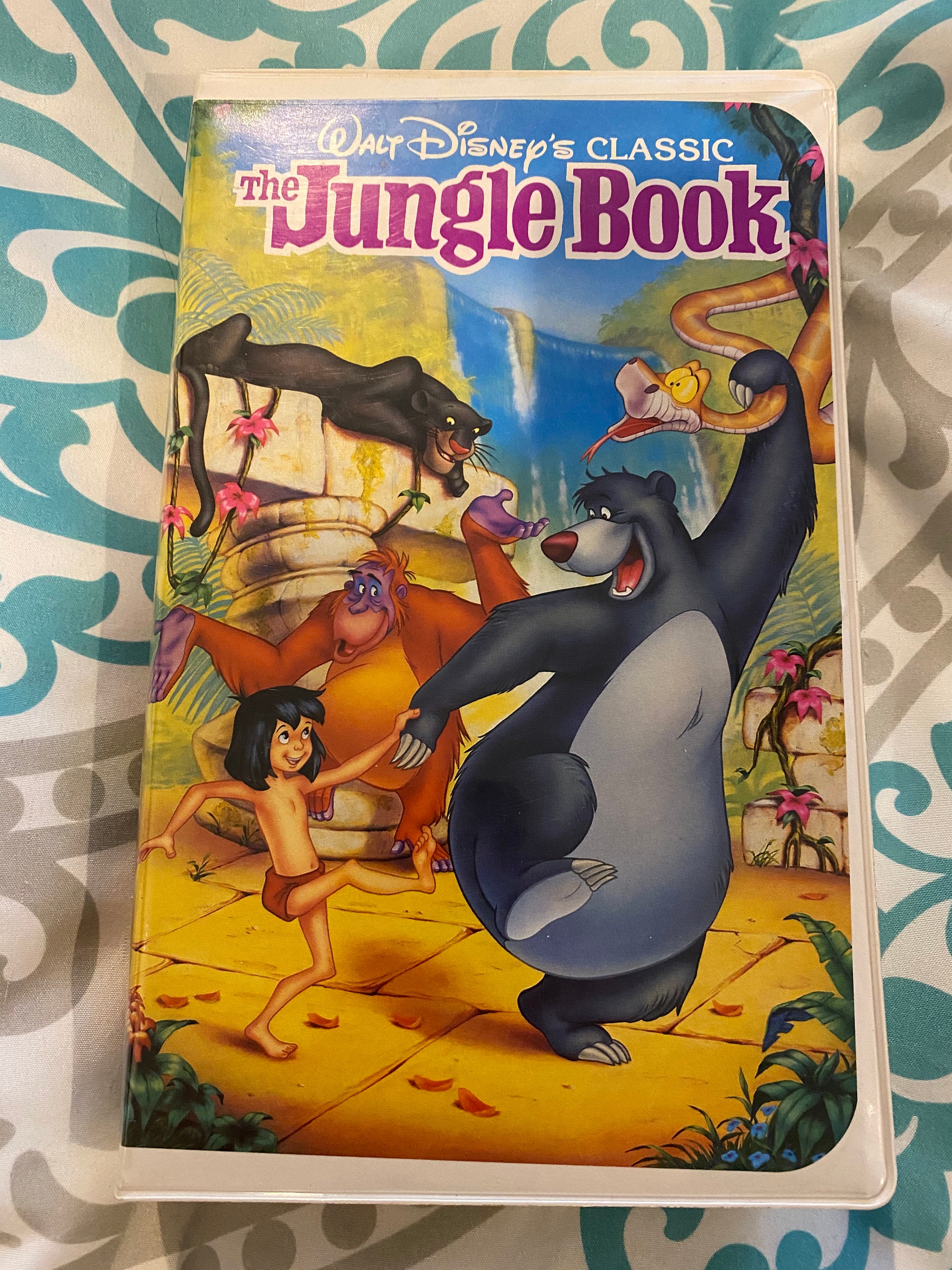 Vintage BLACK DIAMOND Disney VHS The Classics Lot Of 5 Jungle Etsy