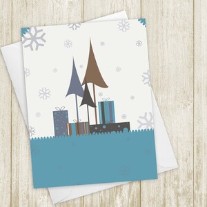 Downloadable Christmas card, Printable card