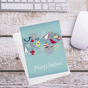 Downloadable Christmas card, Printable card