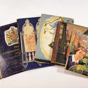 Antique Book Covers for craft! Vintage hardcover books, Upcycle book covers, junk journal covers, supplies, crafting, travel journals etc.