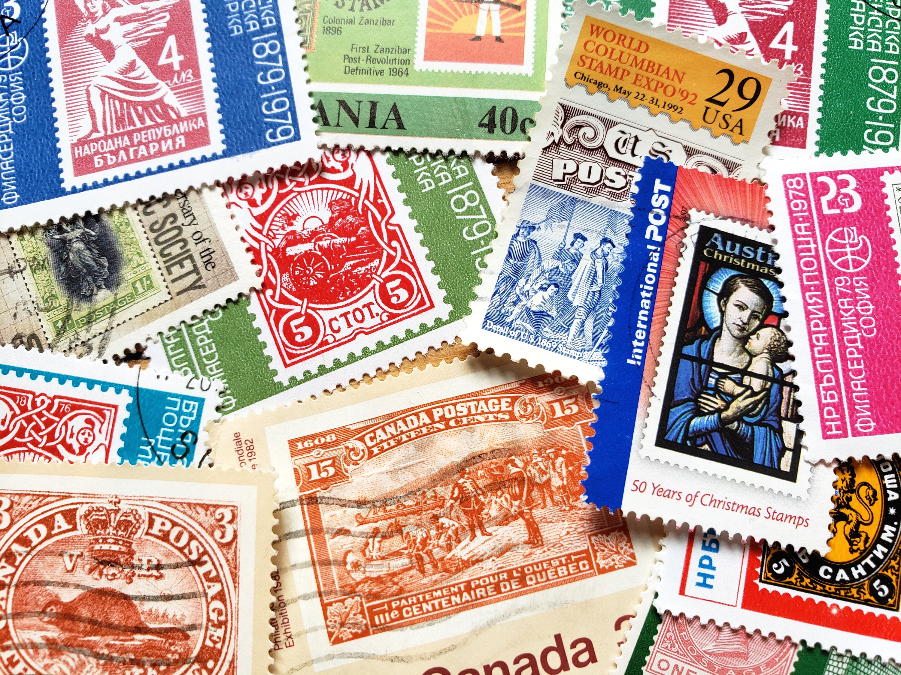 15 Postage Stamp Icons - Creative VIP