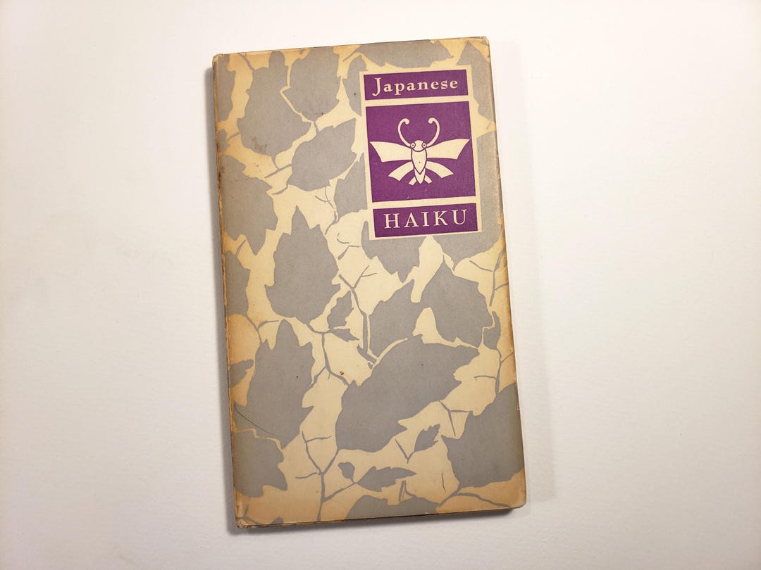 Japanese Haiku, Vintage Book, Poetry, Japan, Gift Book, Friend Gift ...