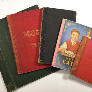 Antique Book Covers for craft! Vintage hardcover books, Upcycle book covers, junk journal covers, supplies, crafting, travel journals etc.