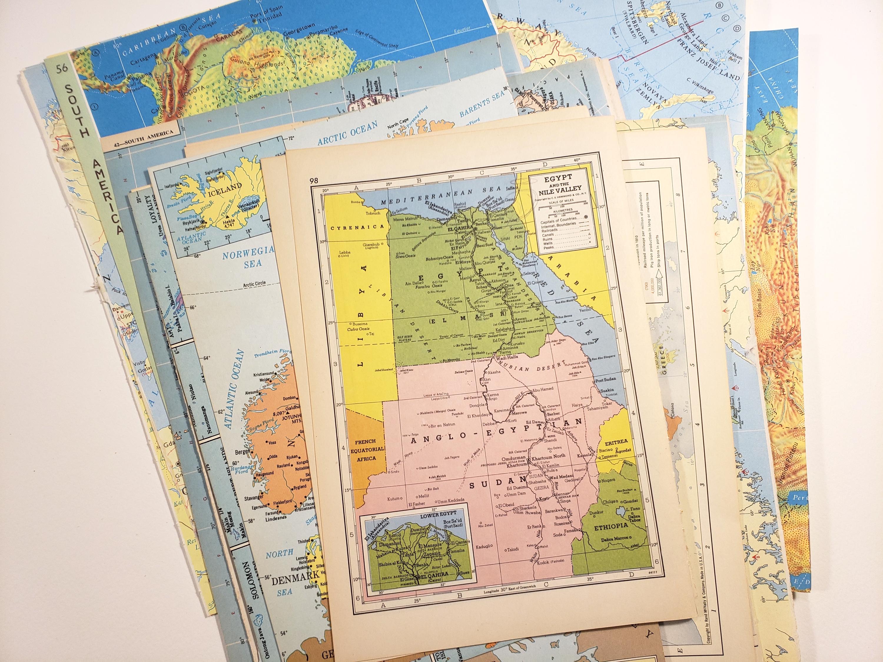 1980 world map - Etsy 日本