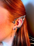 Birthstone Elf Ear Cuff - Faerie Ear Cuff - Fae and Elf Cosplay - Fairy and Elf Ears - Fantasy Jewellery - RPG Accessories - LARP Jewelry