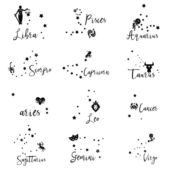 Astrology Sticker | Etsy
